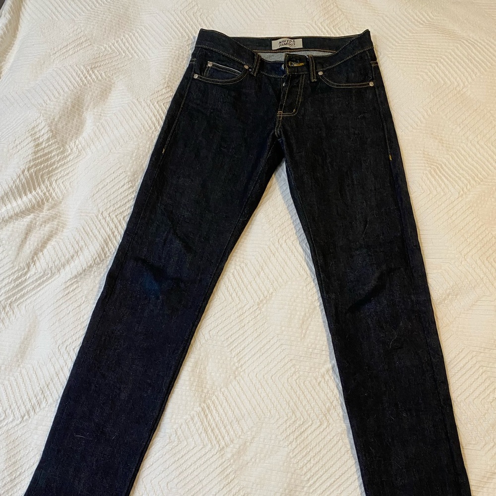 Naked and Famous Super Skinny Guy Selvedge Denim